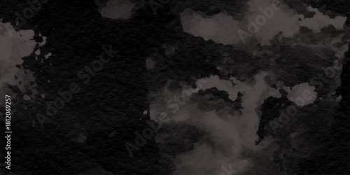 282Abstract bloody grunge overlays fog isolated on black background. Scary Red and black horror red grunge texture and old wall texture effect powder color explosion background. Dark red slate backgro