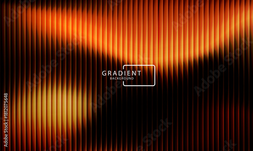 Vibrant gradient pattern with vertical glowing neon lines blending smooth and radiant colors. Minimalistic and futuristic abstract background perfect for creative digital designs. Vector illustration