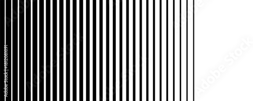 Halftone gradient lines Comic black vertical parallel stripes Fight design Manga or anime speed graphic screen tone Isolated.