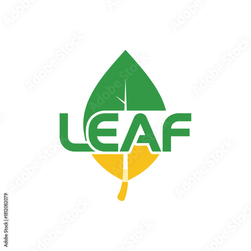 Green leaf logo with the word LEAF integrated