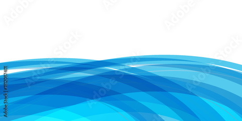 Sea waves layered vector background illustration and sea beach vector illustration.
