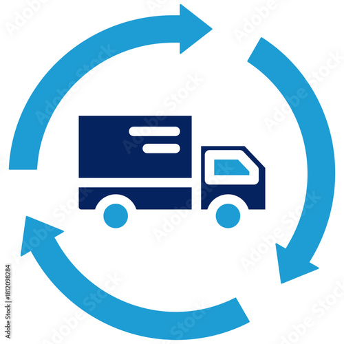 Reverse Logistics Icon