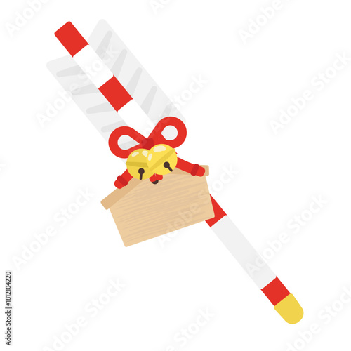 破魔矢　イラスト