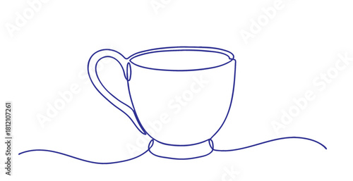 Cup line art