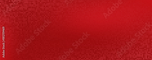 Red diagonal geometric shape with halftone. Modern fiber textured vector eps 10