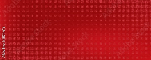 Red diagonal geometric shape with halftone. Modern fiber textured vector eps 10