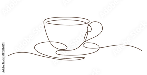 Cup line art