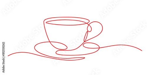 Cup line art