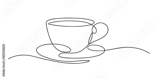 Cup line art