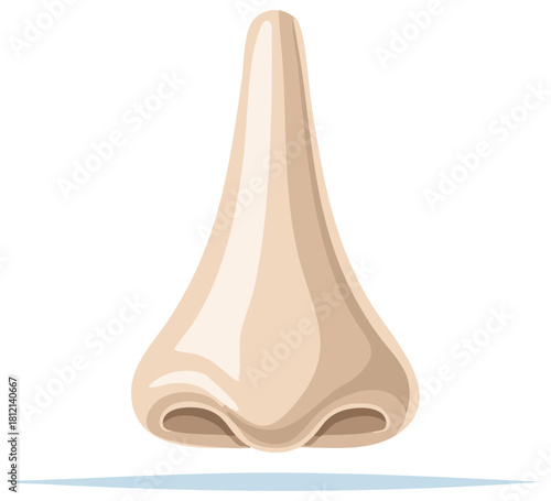 Cartoon of a Large Nose Illustrating Pinocchio’s Extended Growth Condition