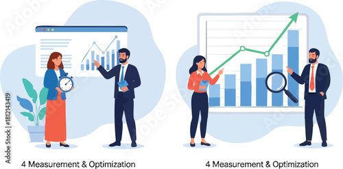 Visualizing Business Growth Data Analysis and Optimization Strategies.