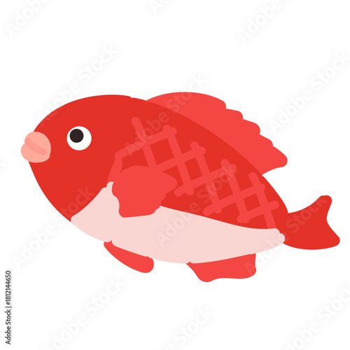 鯛　イラスト
