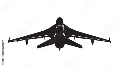 Powerful fighter jet soars ready for action, a symbol of strength and military prowess for defense designs and aviation enthusiasts everywhere