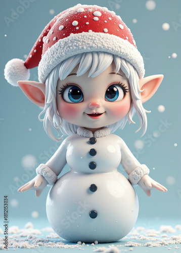 duende, navidad, muñeco de nieve, vacaciones, de invierno, papá noel, nieve, juguete, decoraciones, gorros, catarro, celebraciones, bufanda, regalo, alegre, diciembre, chapas, nuevas, ciclos, objeto