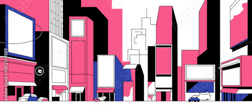 New York Vector Art - Bauhaus Broadway, Art Deco Skyline, Subway Schematic, Statue of Liberty Silhouette, Isometric Central Park, Two-Tone Flat Design, Minimalist NYC Icons