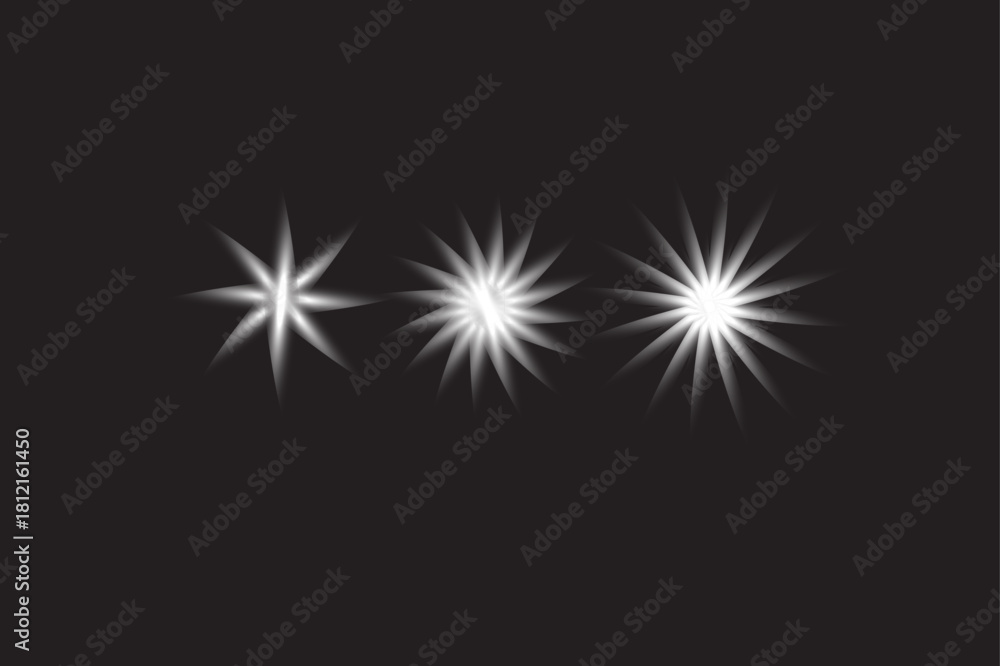 Fototapeta premium fireworks on black background