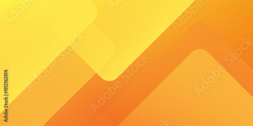 Abstract orange and yellow geometric background. Dynamic shapes composition. Cool background design for posters. Vector illustration