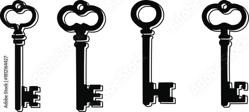 a set of key vector