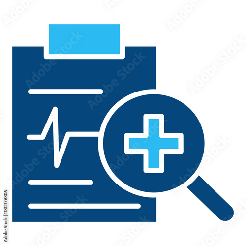diagnosis vector icon
