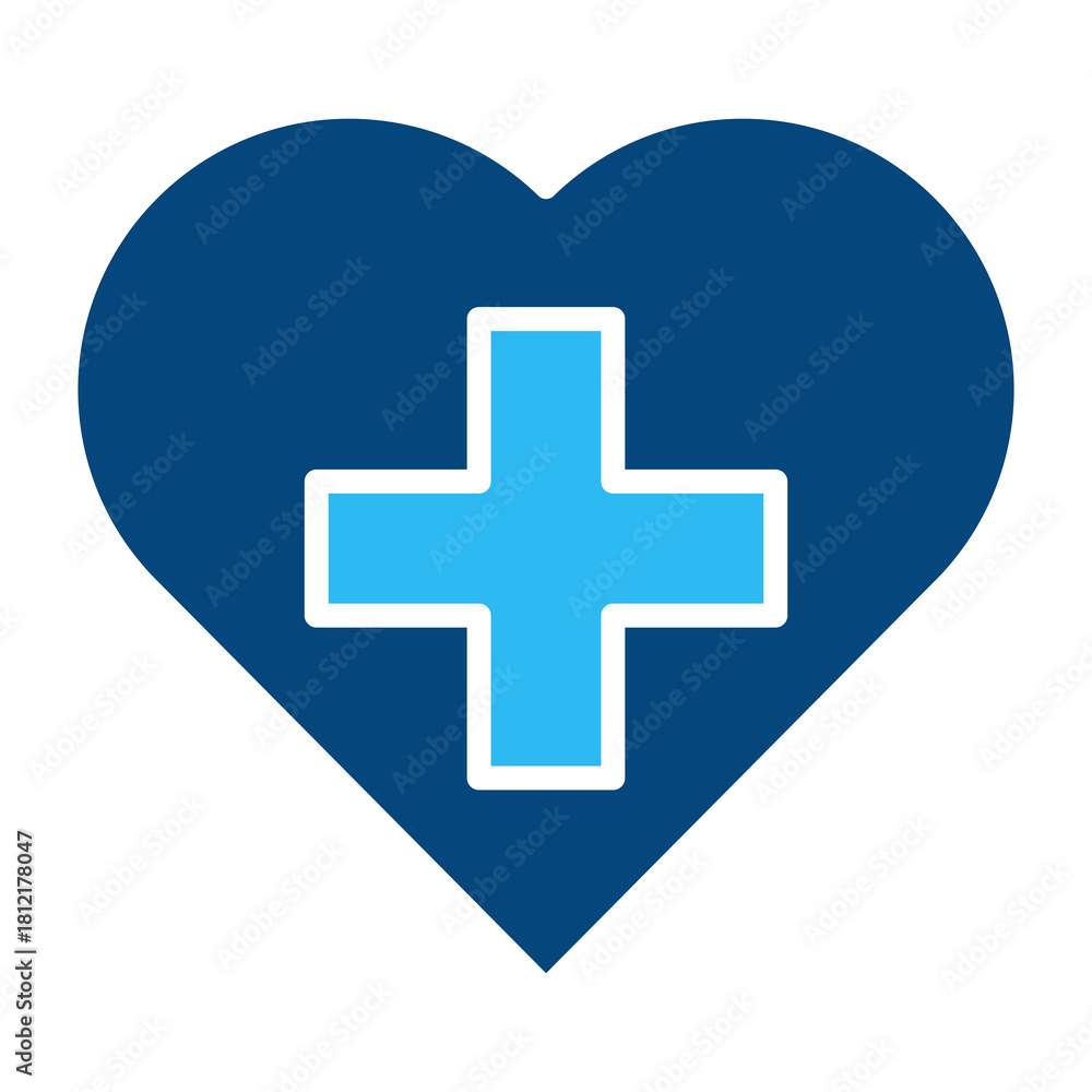 Fototapeta premium health vector icon