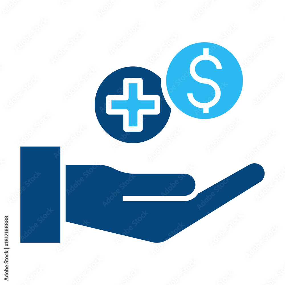 Obraz premium cost vector icon