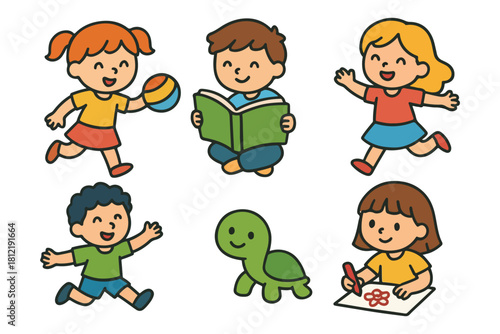 Vector file placeholder graphic on a clean white background, representing digital art, scalable illustrations, and editable design resources