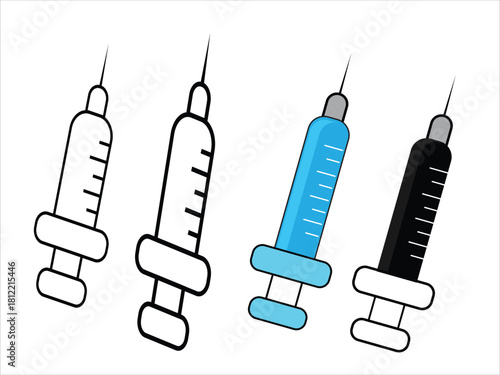 Injection Icon Art Design