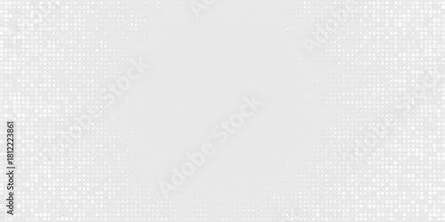 Dot white gray wave light technology texture background. Abstract big data digital concept. vector ilustration. eps10