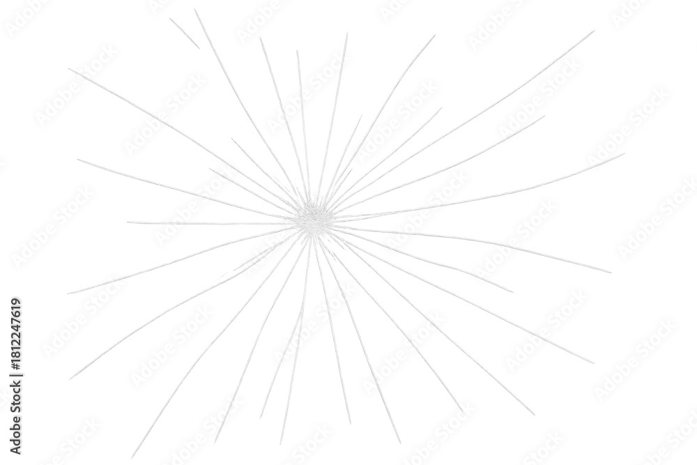 Fototapeta premium White sunburst effect creating bright star light with transparent background for design elements