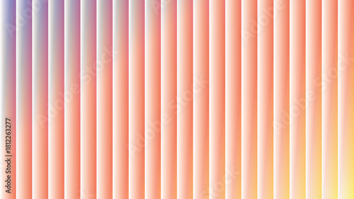 Vertical gradient stripes transitioning from cool blues to warm sunset tones