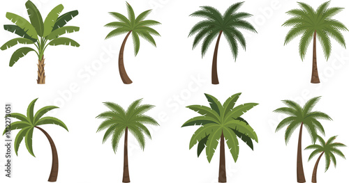 Vector toy box set, colorful storage containers filled with toys, teddy bear, dinosaur, kids playroom collection, isolated on white.