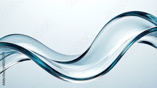 Modern abstract wave design, corporate branding background, marketing campaign visual, business presentation backdrop, digital advertising banner, futuristic innovation concept