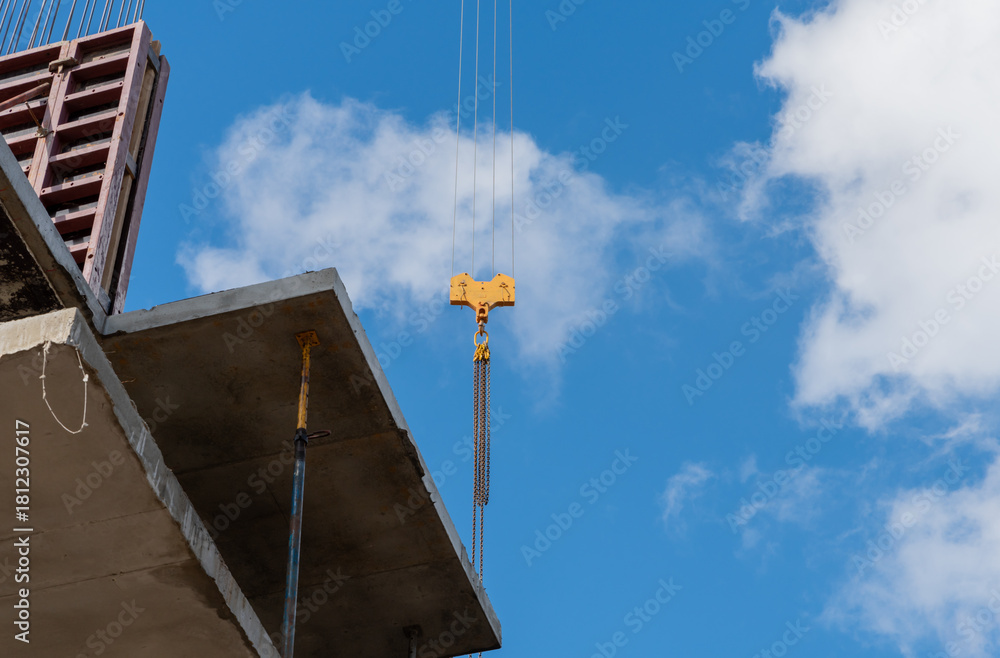 Obraz premium equipment at the construction site of a new building