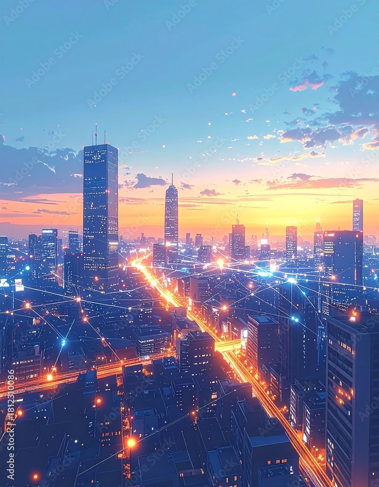 Fototapeta premium グローバルビジネスイメージ