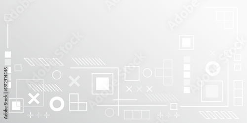 Engineering industry. New technologies. Artificial intelligence. Vector illustration