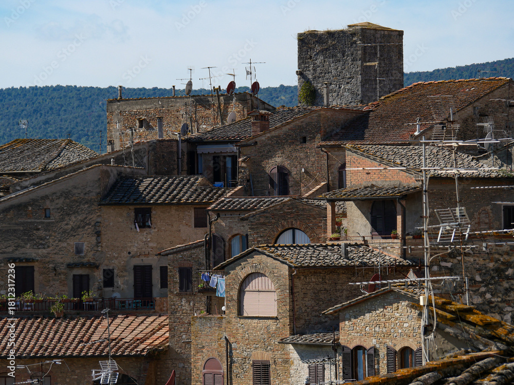 Obraz premium Italie - San Gimignano - Toscane