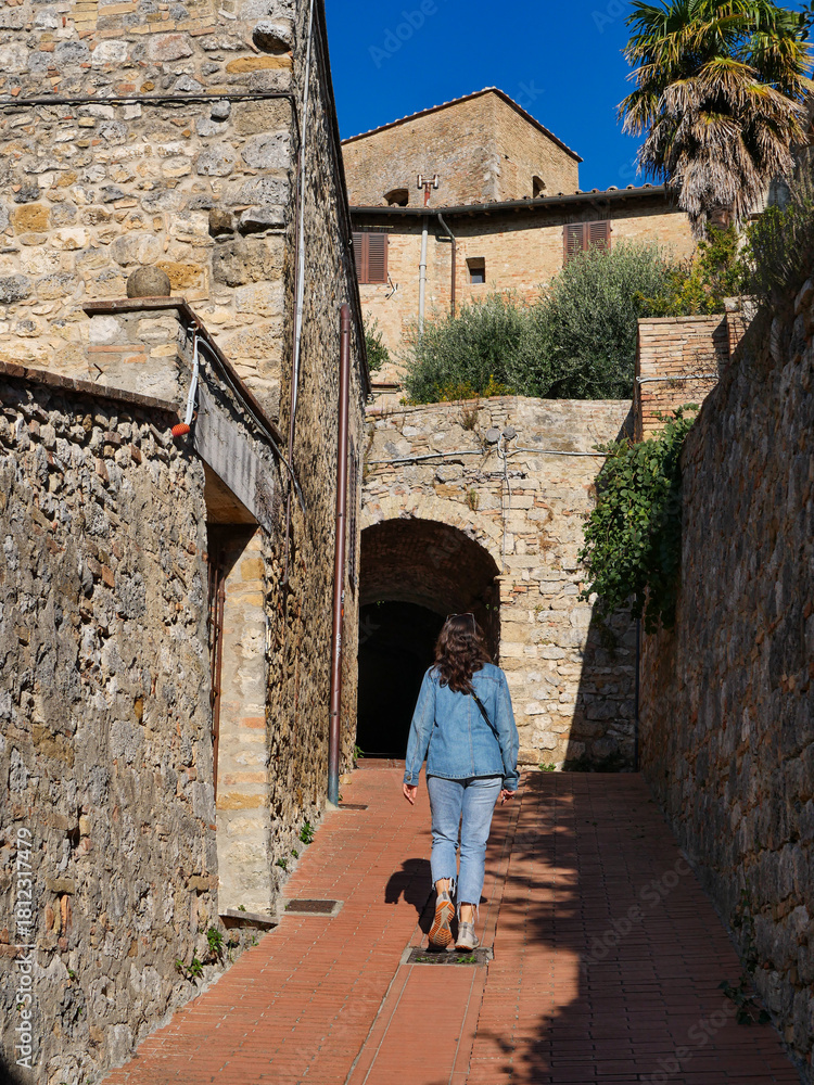 Obraz premium Italie - San Gimignano - Toscane
