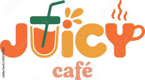 juicy Café Vector Logo