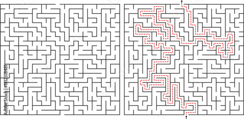 Children’s Visual Thinking Line Path