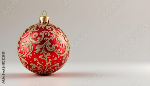 Festive Elegance- Sparkling Christmas Bauble
