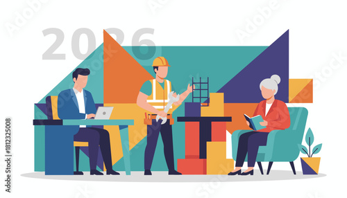 Planning and industry diversification for the year 2026 featuring worker executive and senior