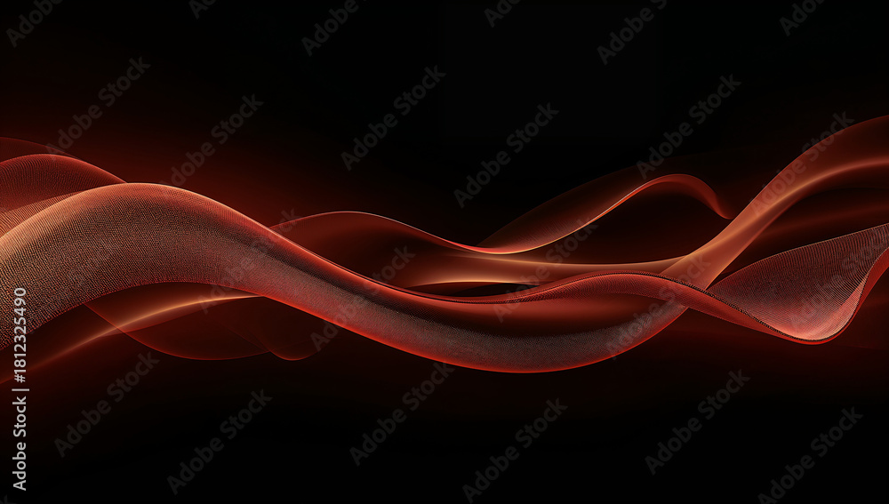 Fototapeta premium abstract red smoke
