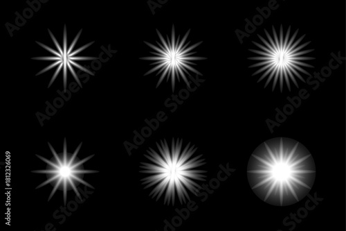 Dreamy glowing flare reflections enhancing the overall lighting.