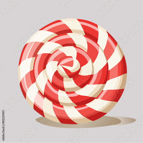 Swirled Candy Lollipop A Colorful and Delicious Treat, Perfect for Sweet Tooth Satisfaction