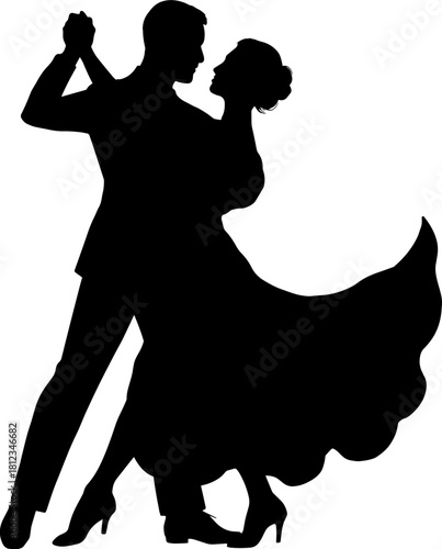 Couple Dancing SVG Cut Files for Cricut & Silhouette
