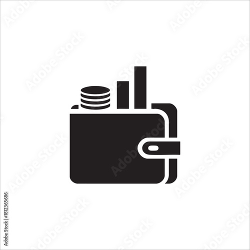 Budget icon. isolated on white background