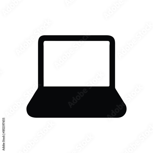 Video Ad Play Button Laptop Icon