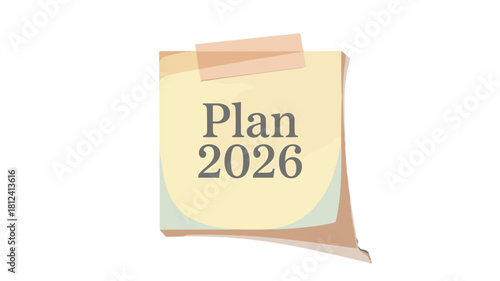 A reminder of a new planning in 2026.