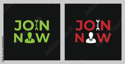 Modern and creative hiring square banner template design for social media post, We are hiring job vacancy social media post banner design template