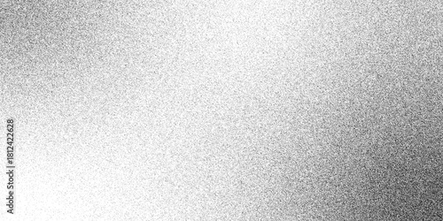 Vector Abstract grunge texture dust particle grain on transparent background. Grain noise of black irregular dots and grainy halftone fade effect with sand dust particles. Pixel disintegration, random